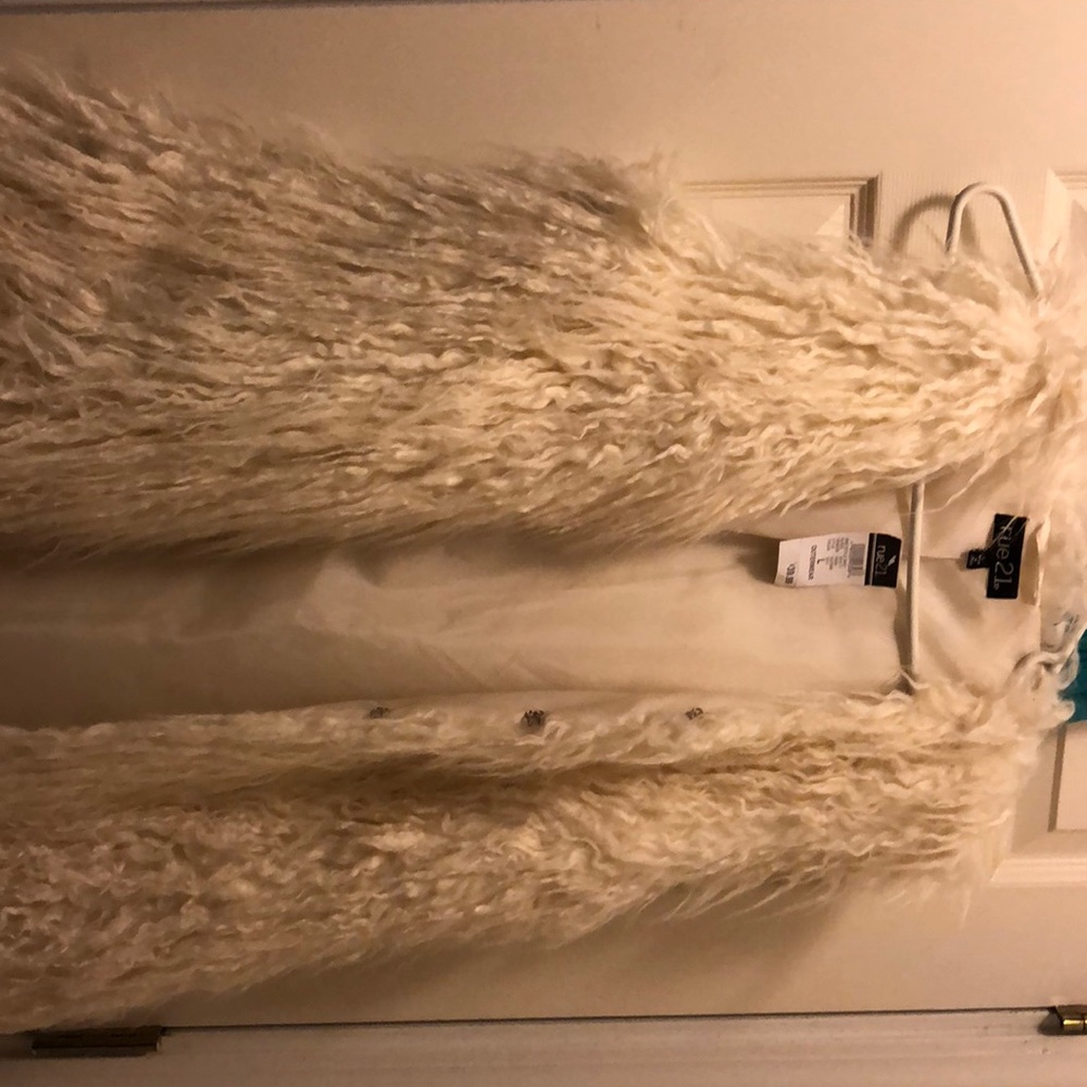 Fuzzy vest